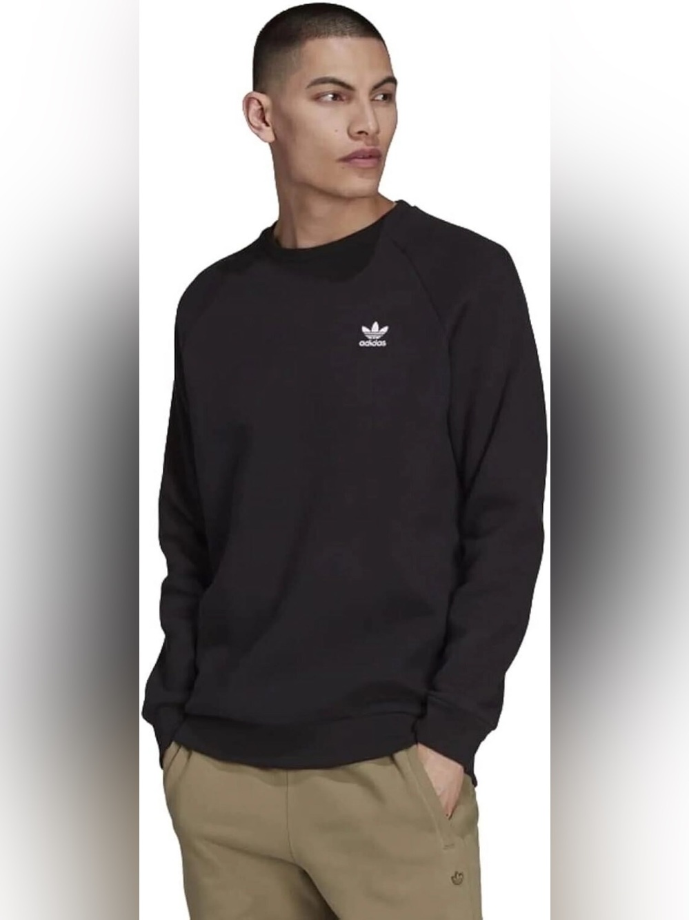 Adidas Originals Crewneck Sweatshirt small Trefoil logo